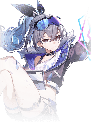 Silver Wolf character card art